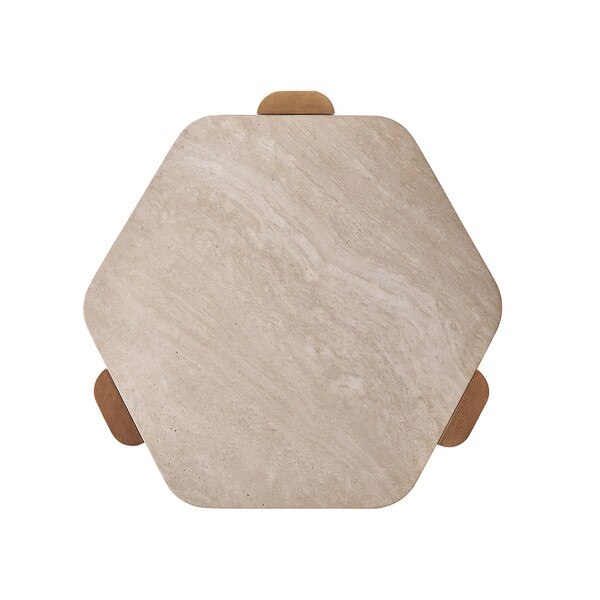 Roan Travertine Coffee Table